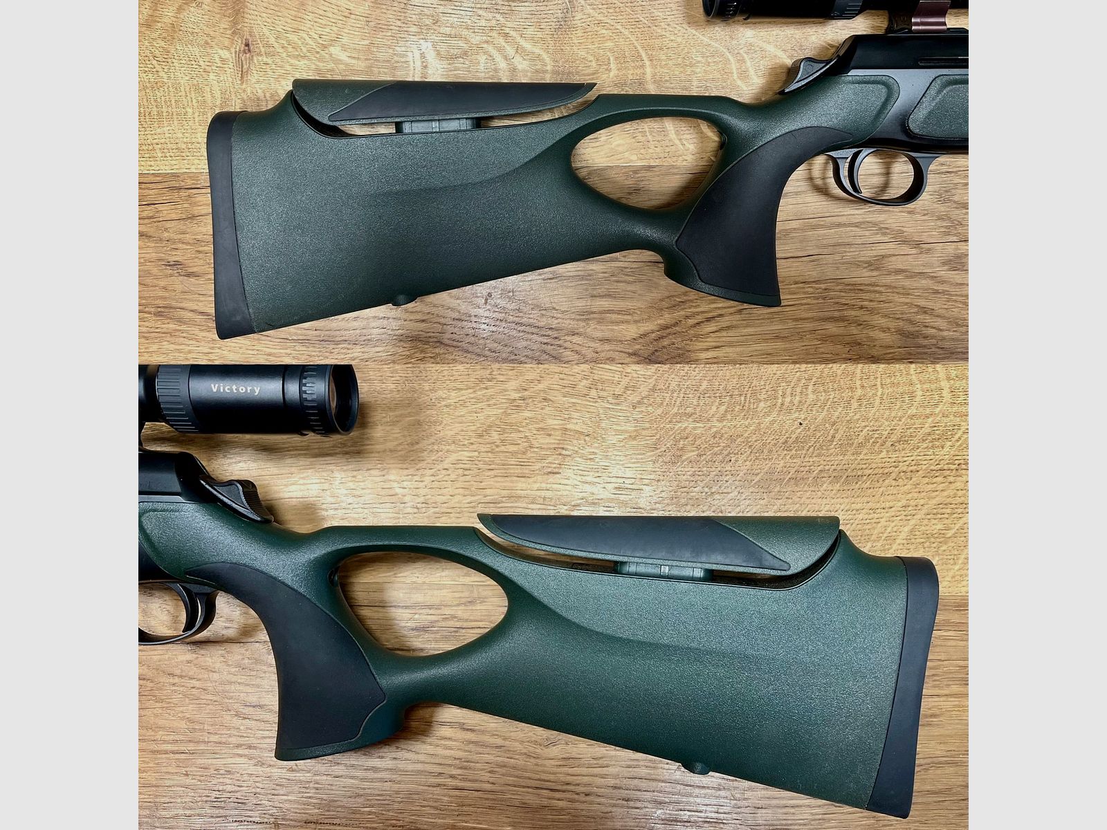 Sauer mit Zeiss Victory Varipoint Drückjagdglas 303 Synchro XT