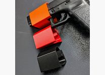 Magnetisches Blockholster für Glock 21 und baugleiche (Breite 34mm) für Waffenschrank - Zubehör für den Waffenschrank