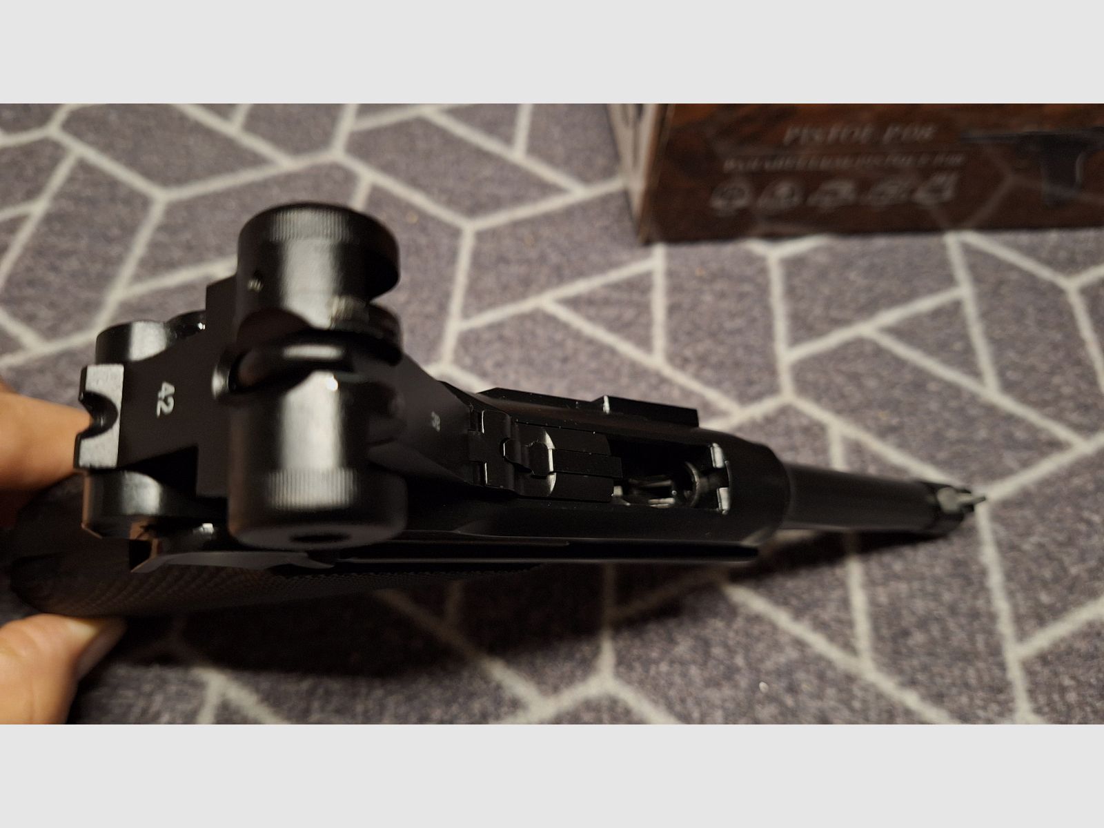 Legends Pistol P08 - 4.5 mm Co2 metal version blowback - NEW!