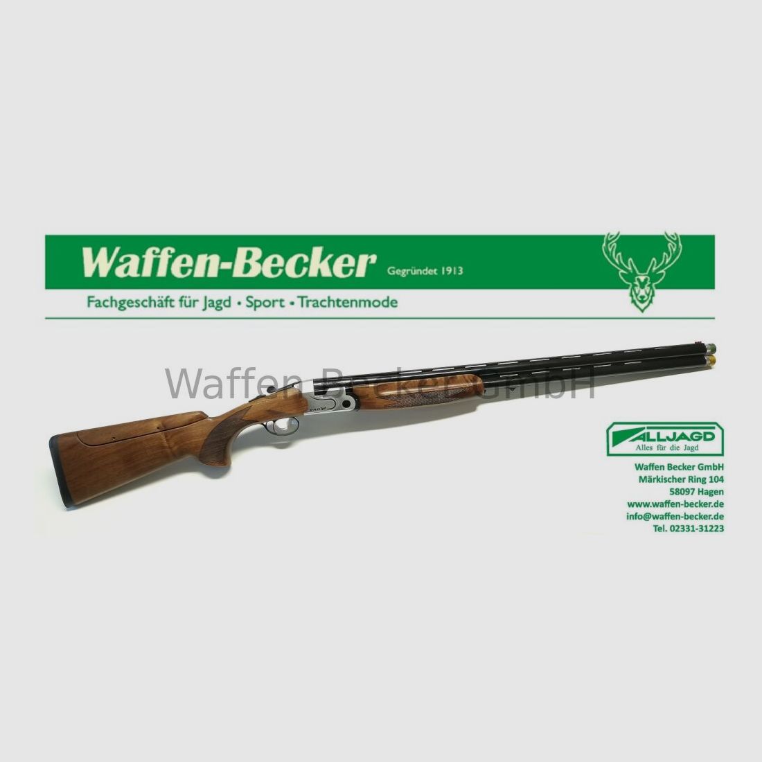 Brenner BF20 Pro12 76cm barrel, caliber 12/76 with steel shot firing