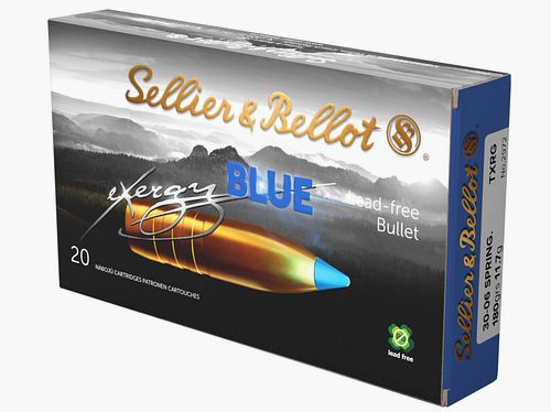 Sellier & Bellot 2003961 .30-06 Spr. tipped eXergy blue 11,7g 180grs.