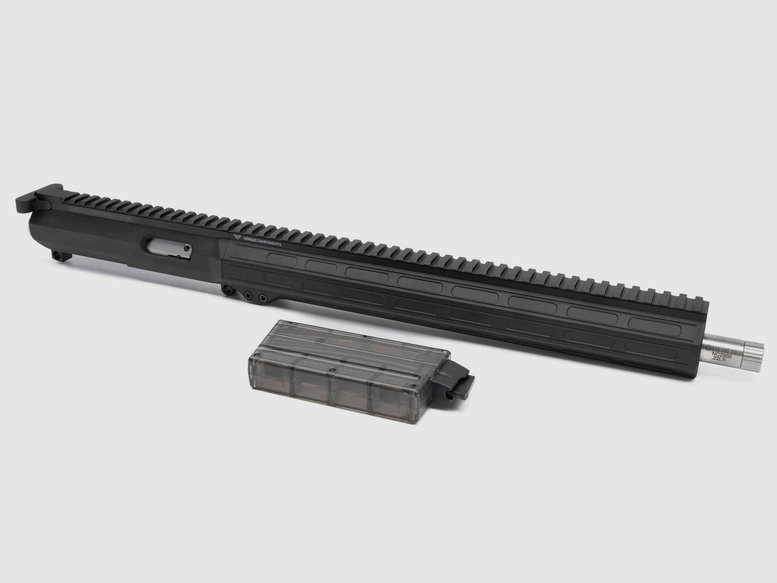 NORDIC Wechselsystem 22RB .22 Lr 16"/40,6Cm German Handguard Stainless