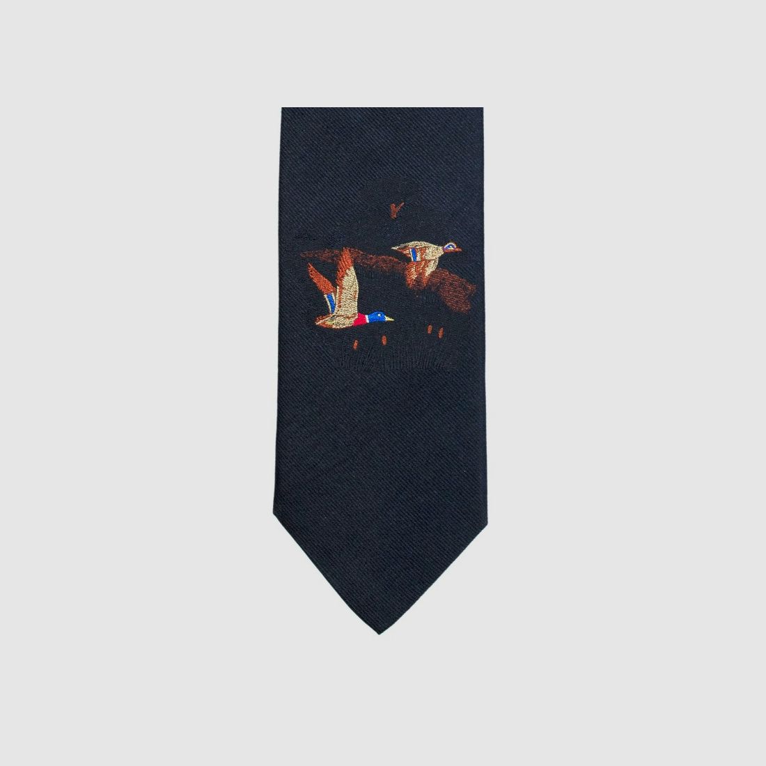 Seidenkrawatte - fliegende Enten