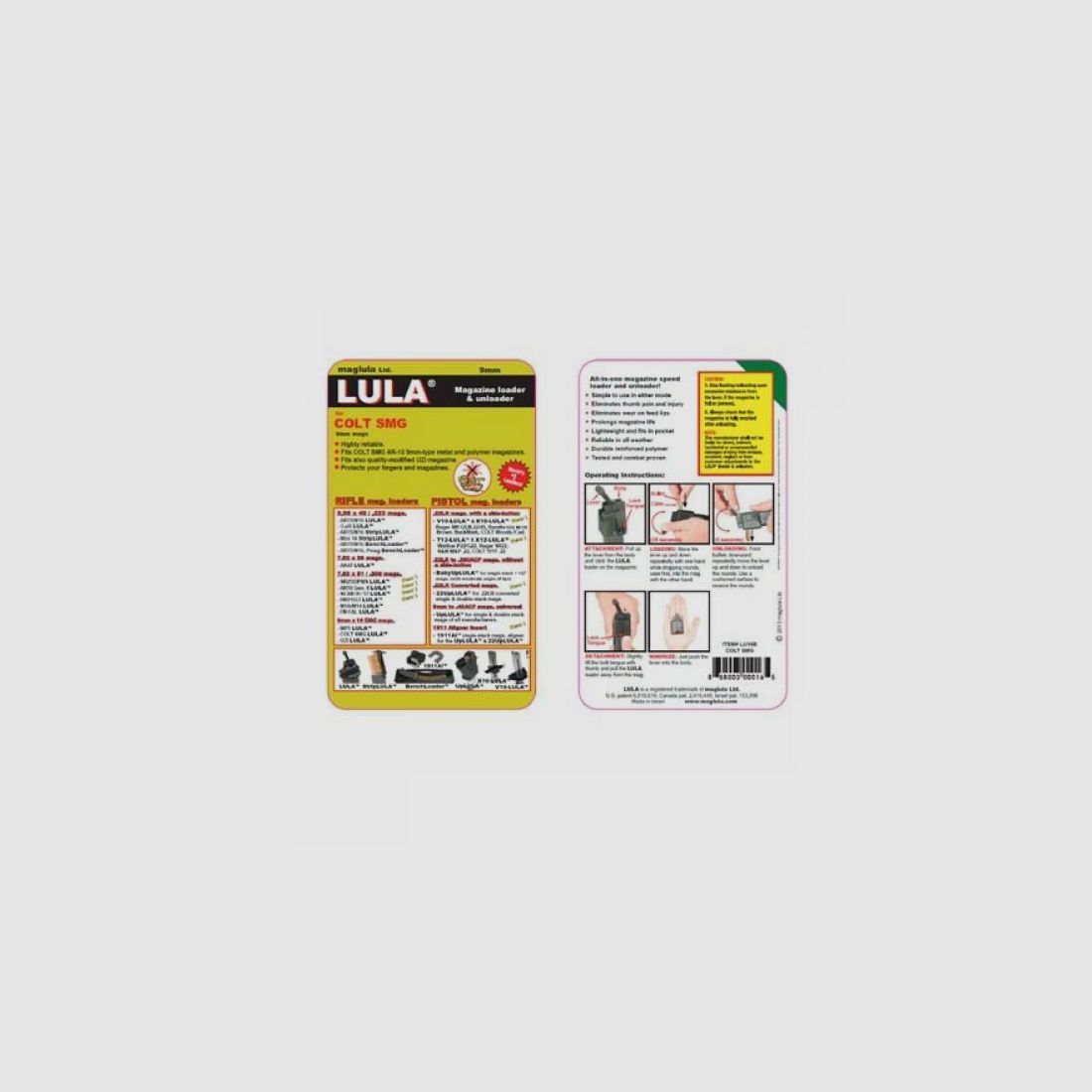 Maglula Colt SMG 9mm LULA Loader&Unloader