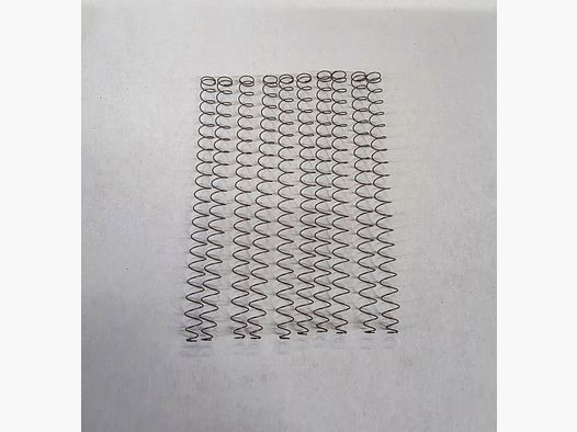 Resorte nuevo para Haenel Magazin 12er 8er 6er para Model 310 / 49a y Anschütz 275 / 276 (reproducción) precio por set de 10