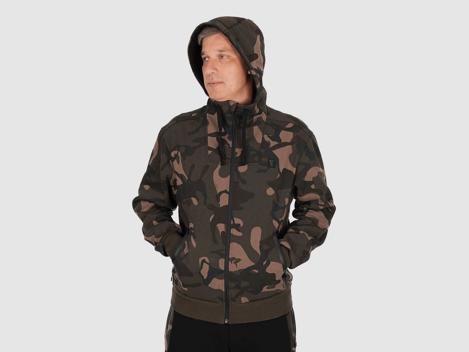 FELPA – FOX – FULL ZIP PREMIUM 310 HOODY CAMO, image 2 of 6