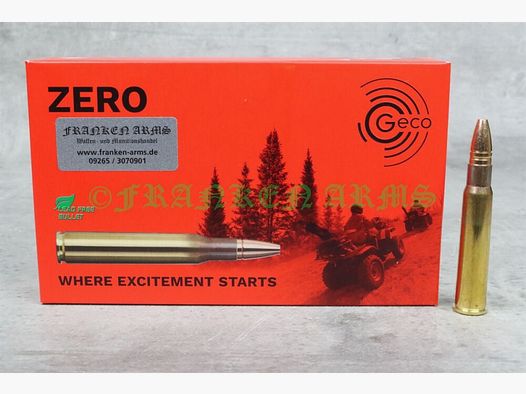 GECO Zero 8x57IRS 139gr. 9,0g 20 sztuk ceny hurtowe