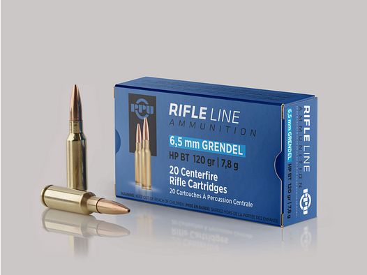 PPU 6.5 Grendel 120GR OTM 20 cartridges