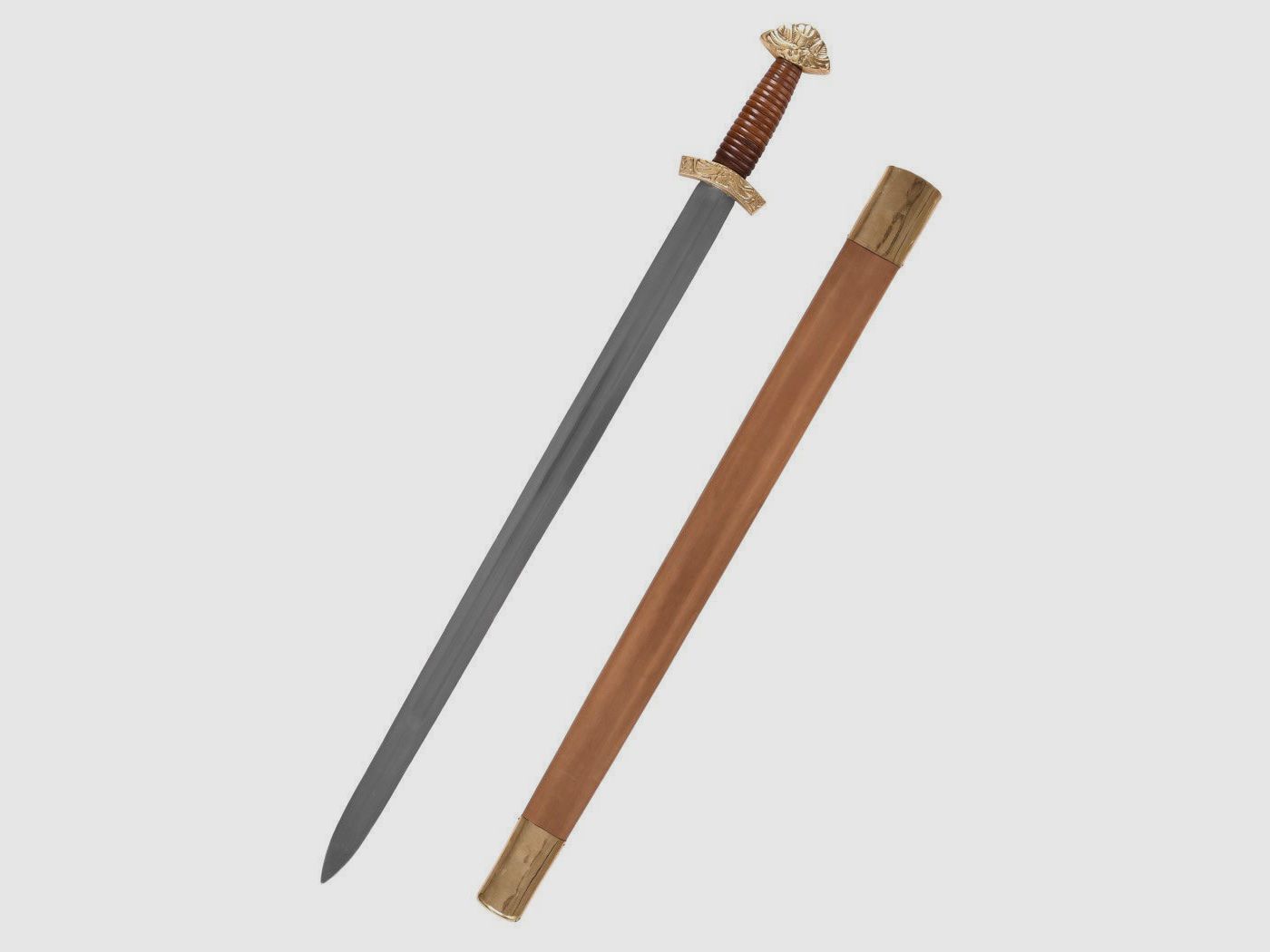 Wikinger Langschwert mit Scheide