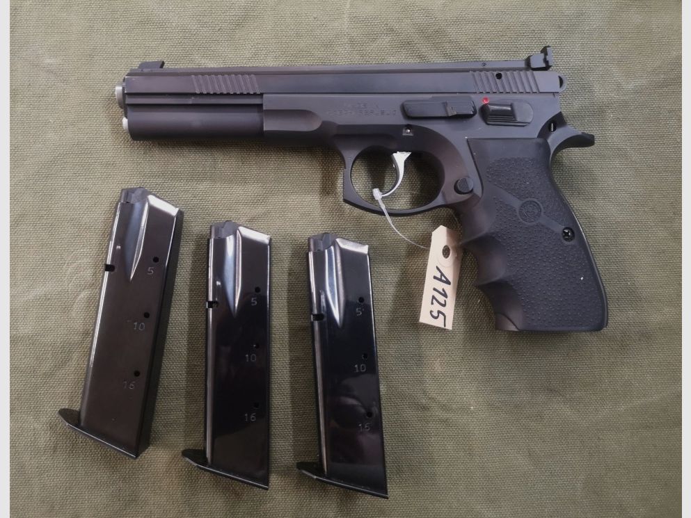 CZ75 Sport II SA (Sport 2) Oschatz Tuning 6" Matchpistole CZ SP01 Viper