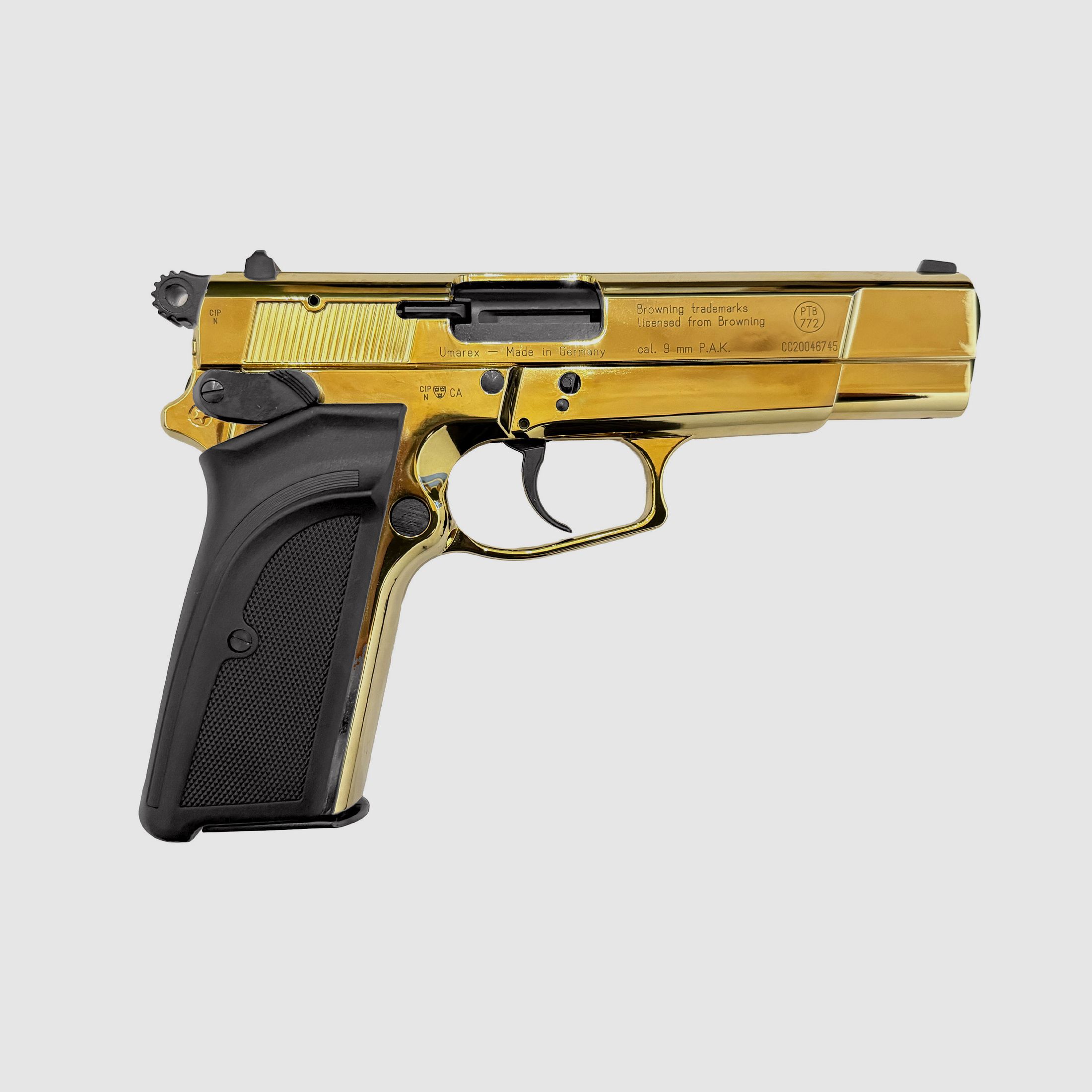 Browning GPDA9 Schreckschuss Pistole 9mm P.A.K. Gold - NEU