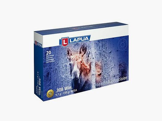 Lapua .308 Win Mega 150gr - 20 Stk.