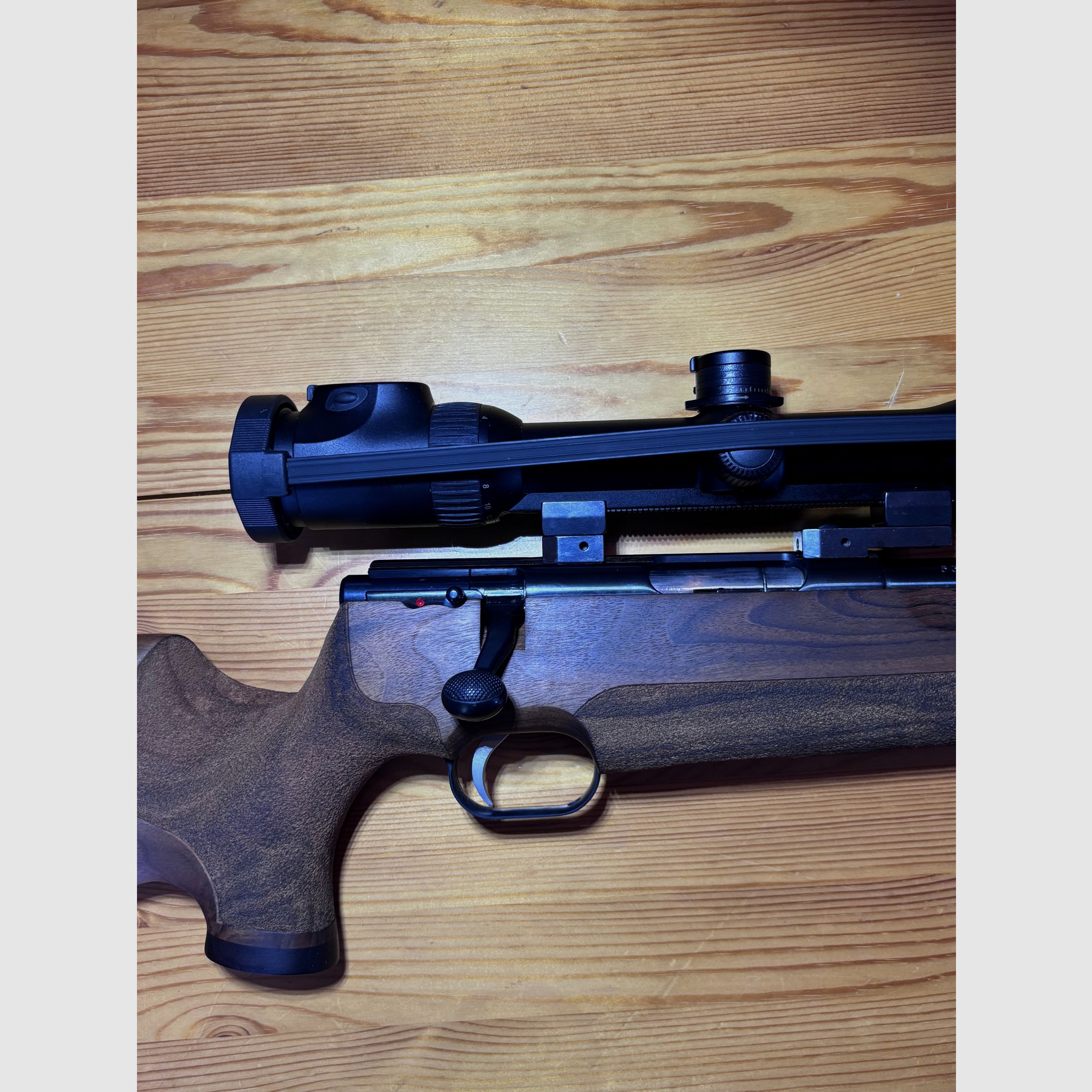 Weihrauch HW 66 Jagdmatch .222 Rem – Neuwertig / Erst 400 Schuss / Mündungsgewinde / Matchabzug