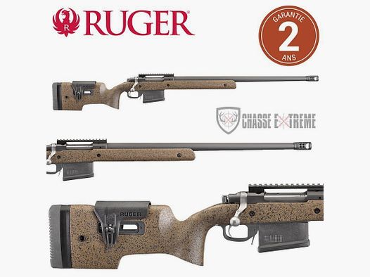 Carabine RUGER Hawkeye Long Range Target 66cm Cal 308win