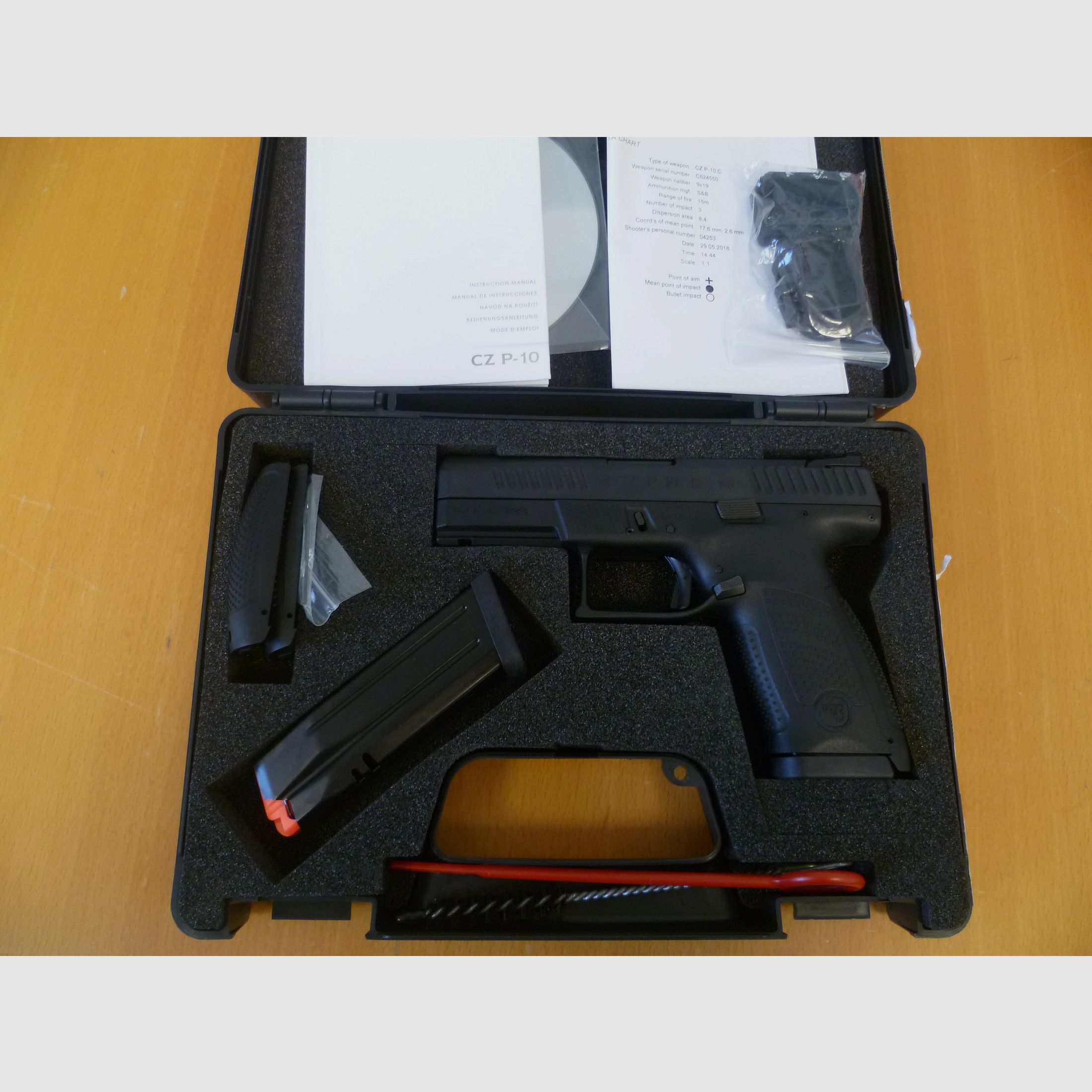 Pistole CZ P-10 C 9mm Luger