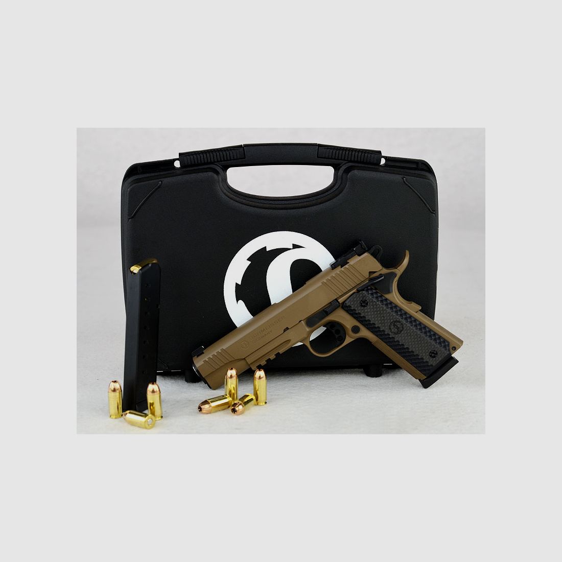 SCHMEISSER 1911 Hugo, FDE 5" .45 Auto (.45 ACP)