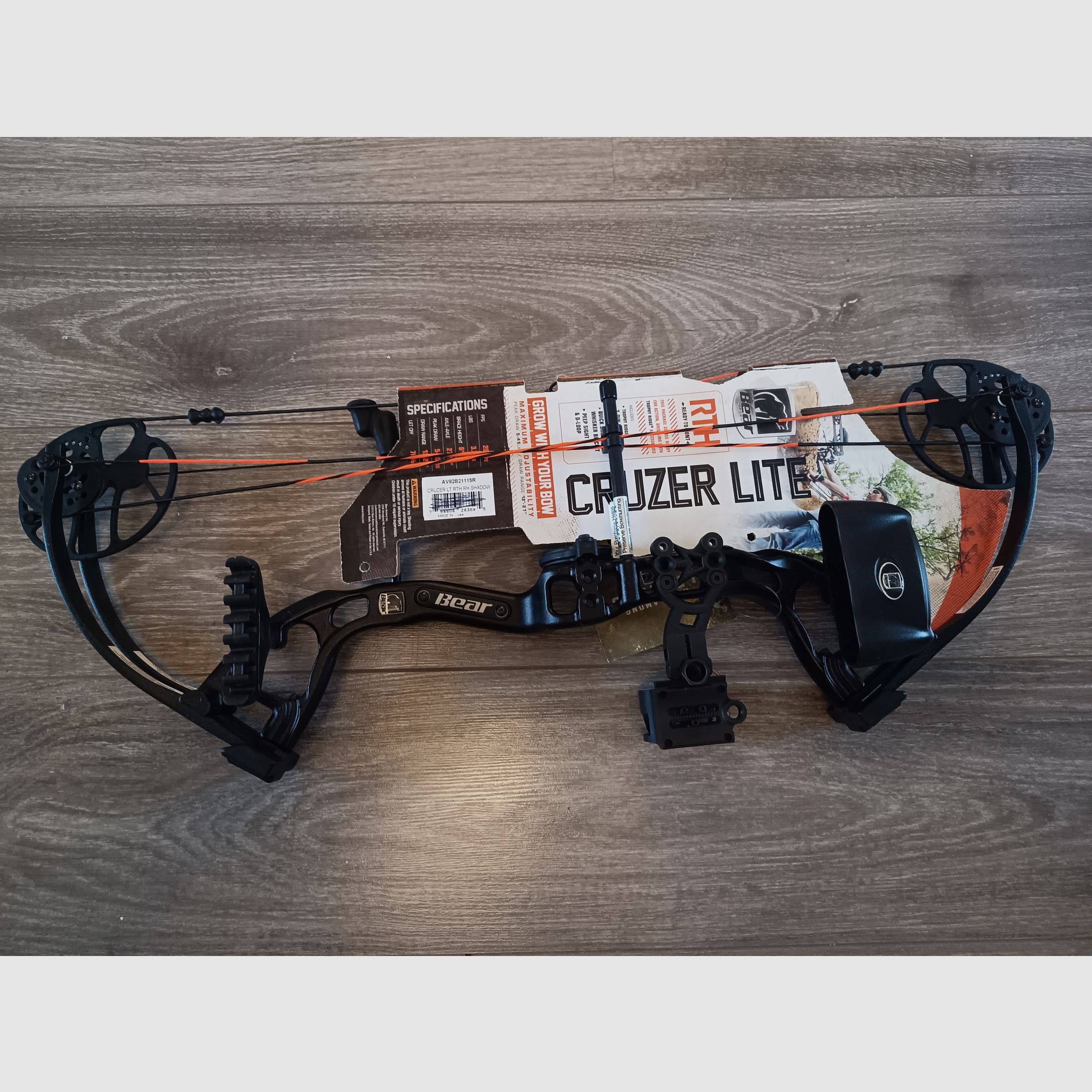 Compound bow BEAR Cruizer Lite RTH new! Sport bow