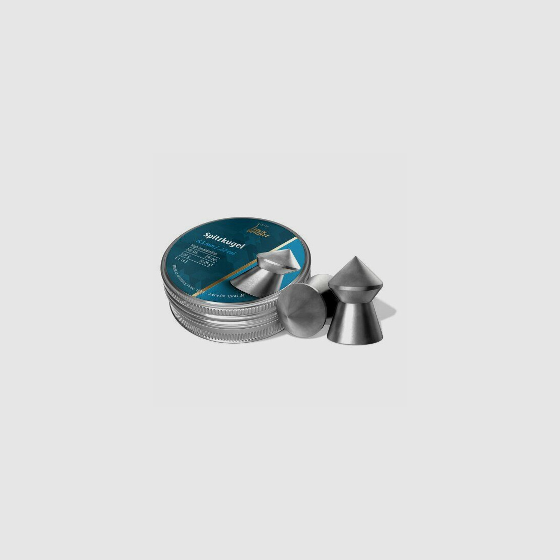 Proiettili a punta H&N 5,5 mm / 1,04 g / 200 pezzi