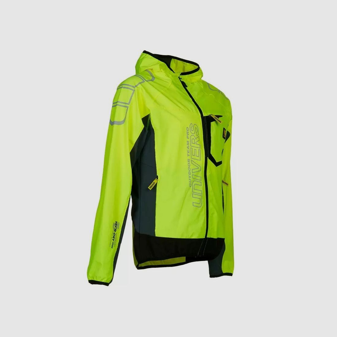 Outdoor Cardigan Courmayeur Geel Zwart, afbeelding 4 van 5