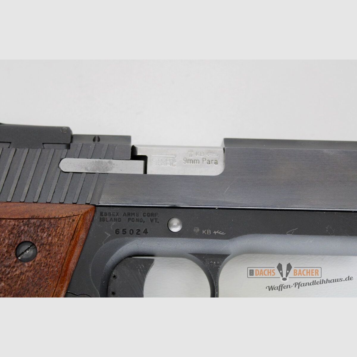 Pistole Peters Stahl Omega Match 6\" Kal. 9mm Luger