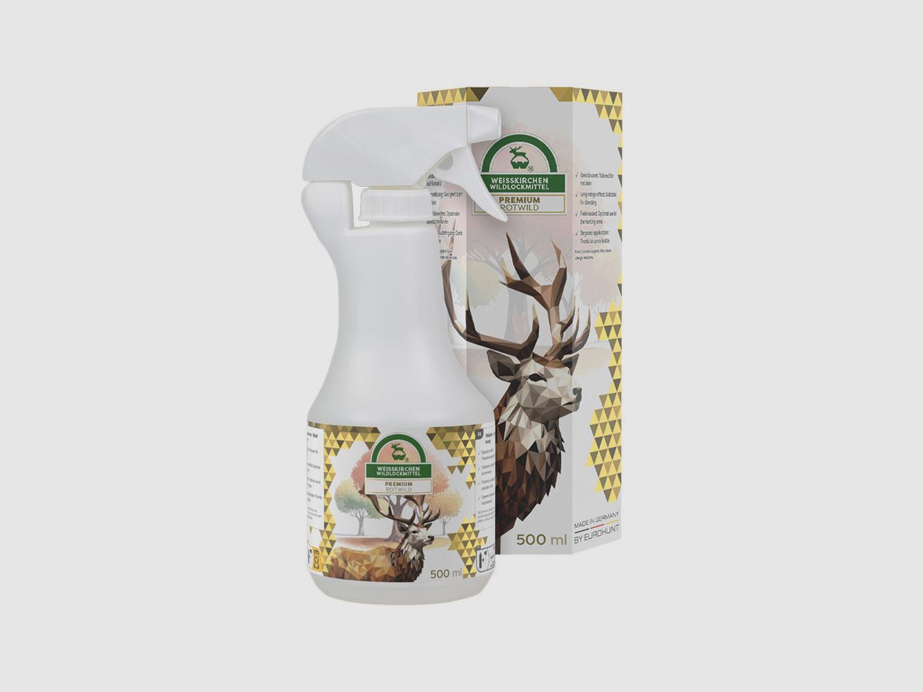 EUROHUNT Esca per Cervo Rosso 500 ml - Attrattore Naturale ad Alte Prestazioni, immagine 2 di 5