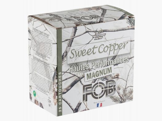 250 patronen fob sweet copper magnum 40 - kal. 12/76
