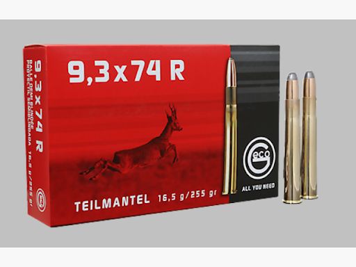 Amunicja GECO kal. 9,3x74R TM 16,5 g, opakowanie 20 szt.