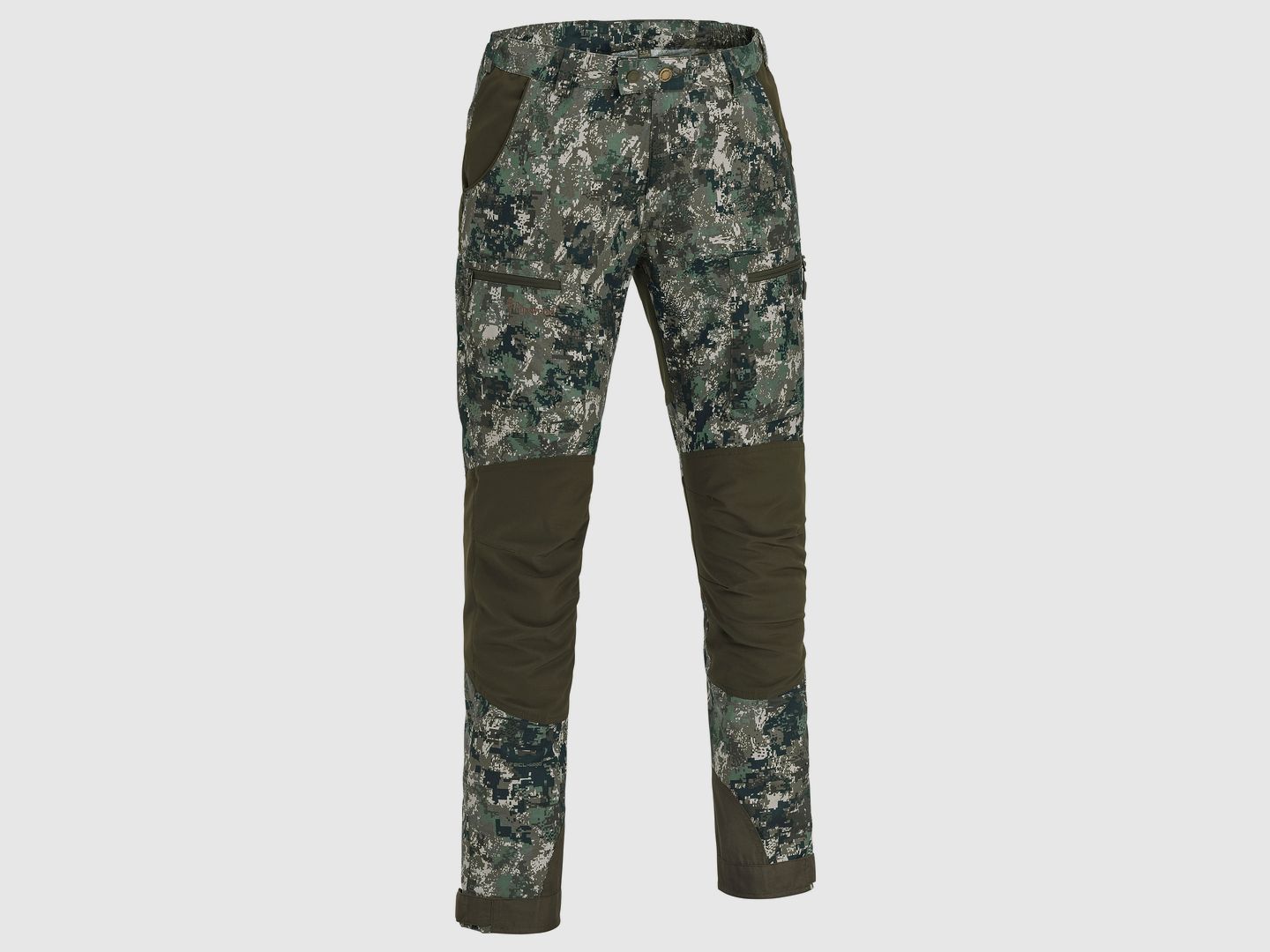 Pinewood Caribou Camou TC Hose C46 Moos Camou/Dunkeloliv