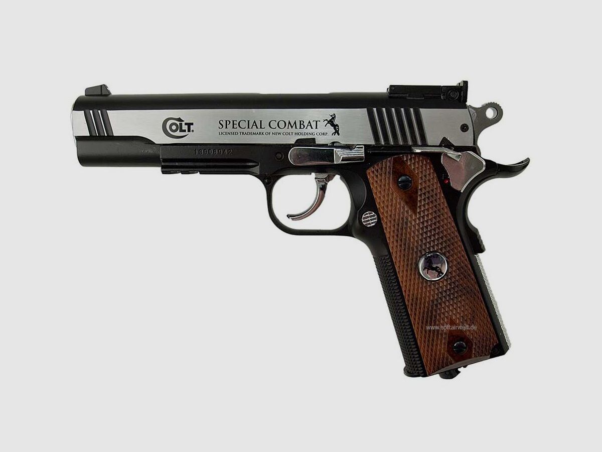 Colt Special Combat Classic brüniert, Dark Ops Finish CO2 cal. 4,5mm BB