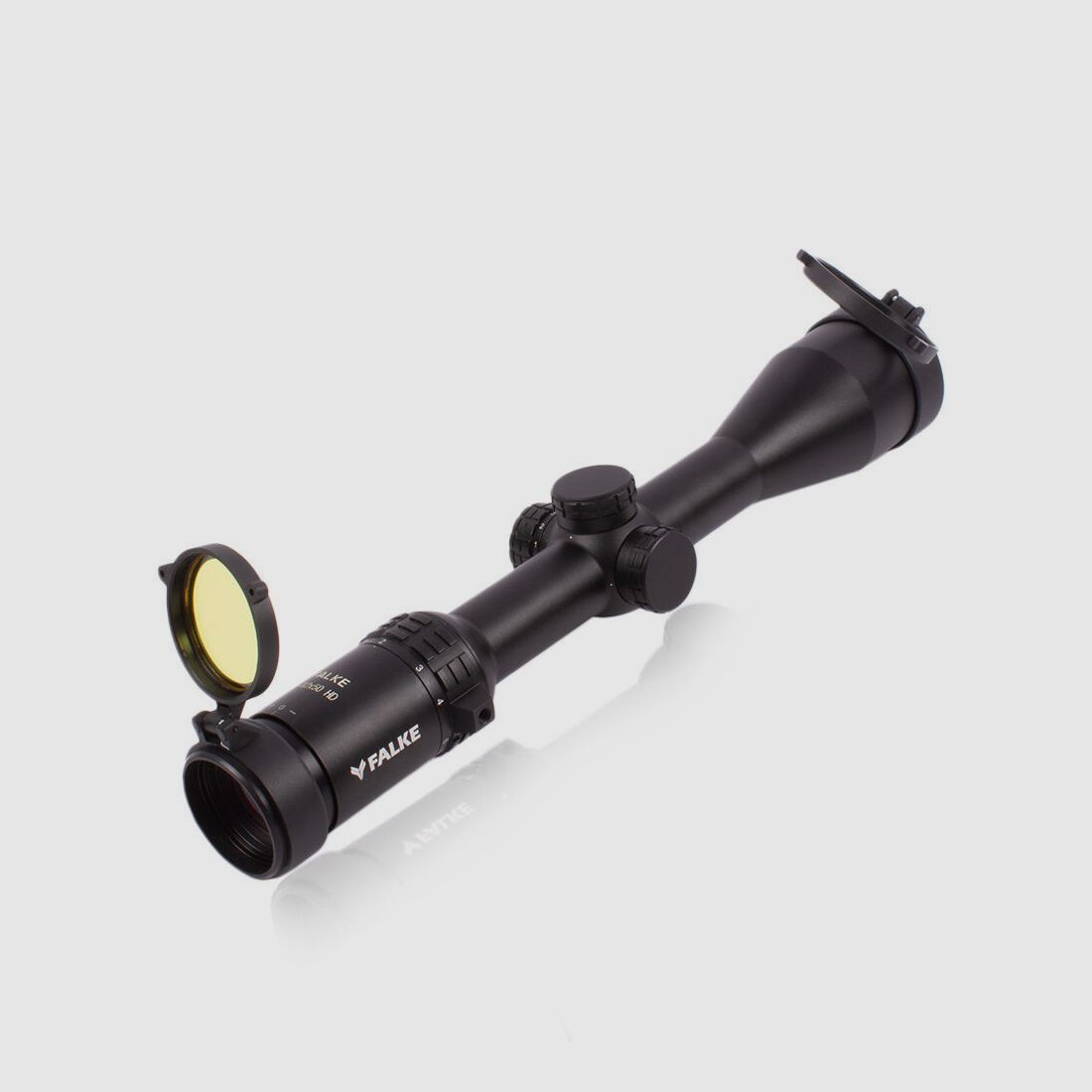 Falcon 2-12x50-HD Tac Mil-Dot illuminato 30mm