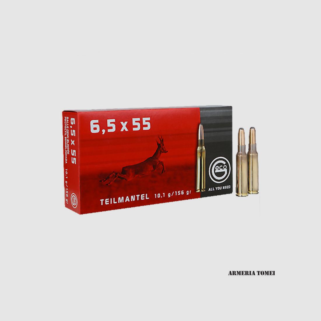 GECO – 6.5X55 Soft Point 10.1g / 156gr