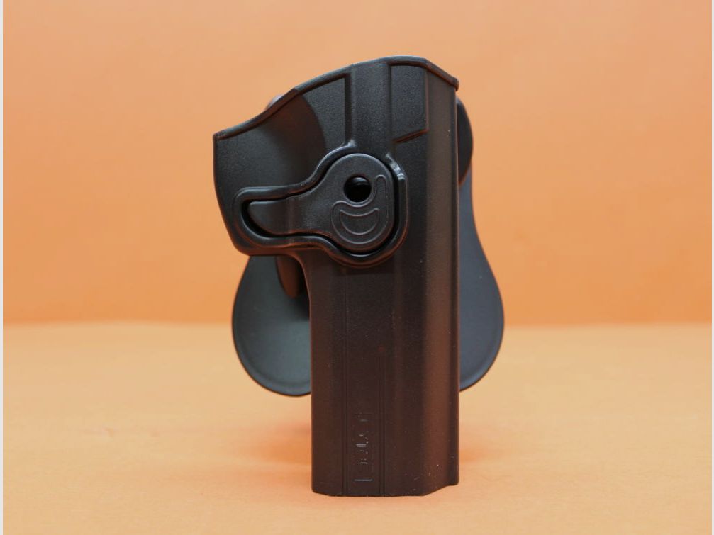 Cytac CYTAC Holster R-Defender Level II (CY-75P01S) CZ 75-SP01 Shadow RH Polymer schwarz mit Paddle