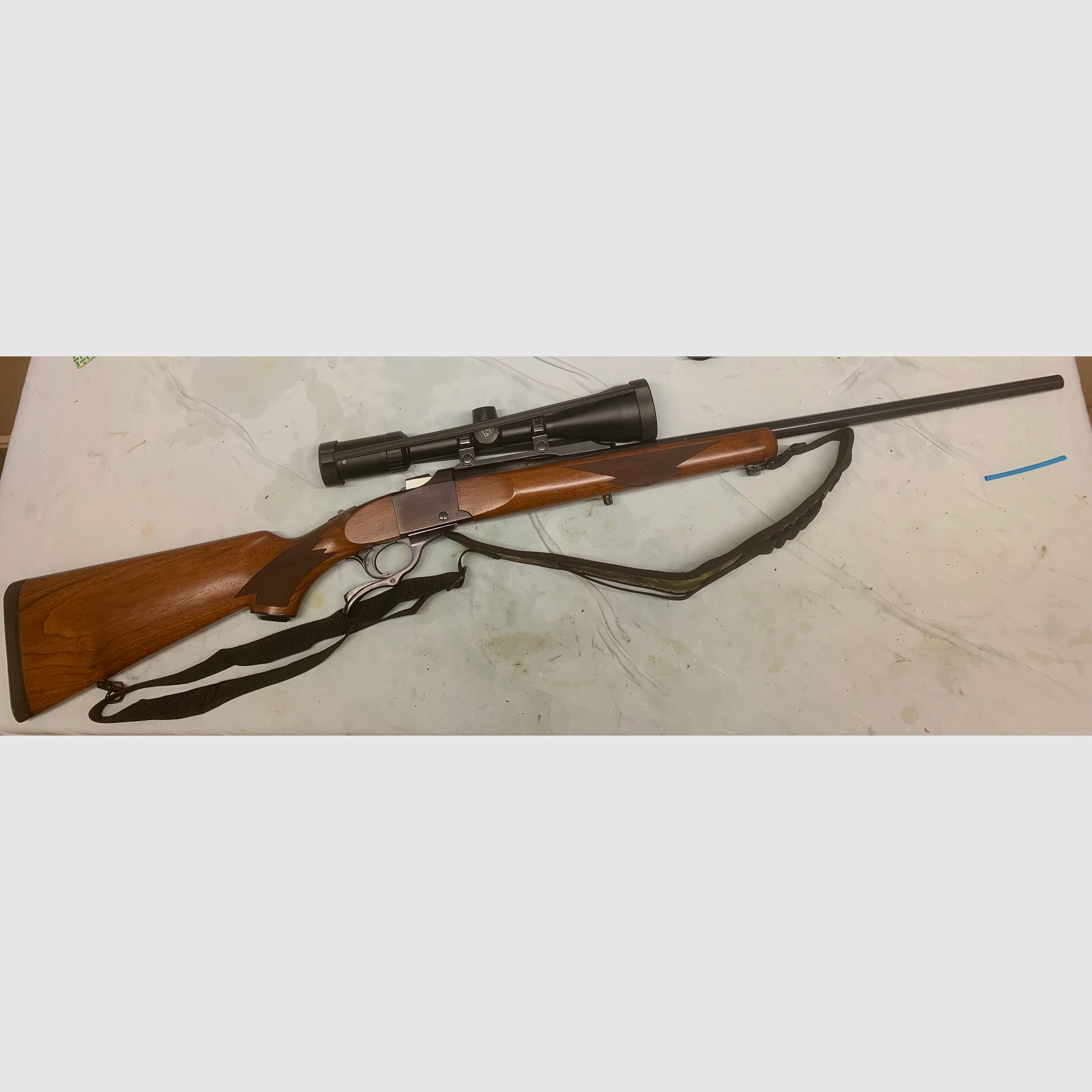 Ruger No.1 - 25-06 rem Fallblockbüchse + Zeiss 4-12x50