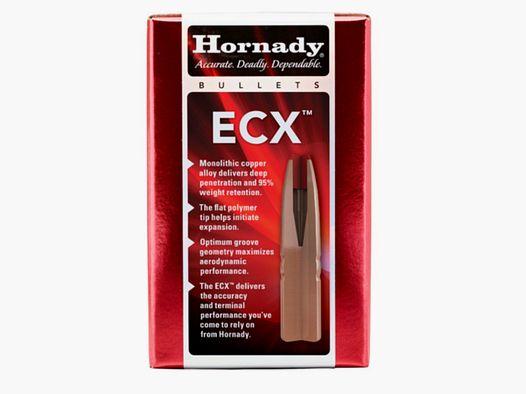Hornady ECX Bullets 6.5 mm/.264 140 gr lead-free | 50 pieces Item 263364