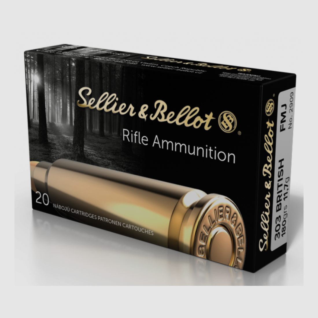 303 British S&B FMJ 180gr VE20
