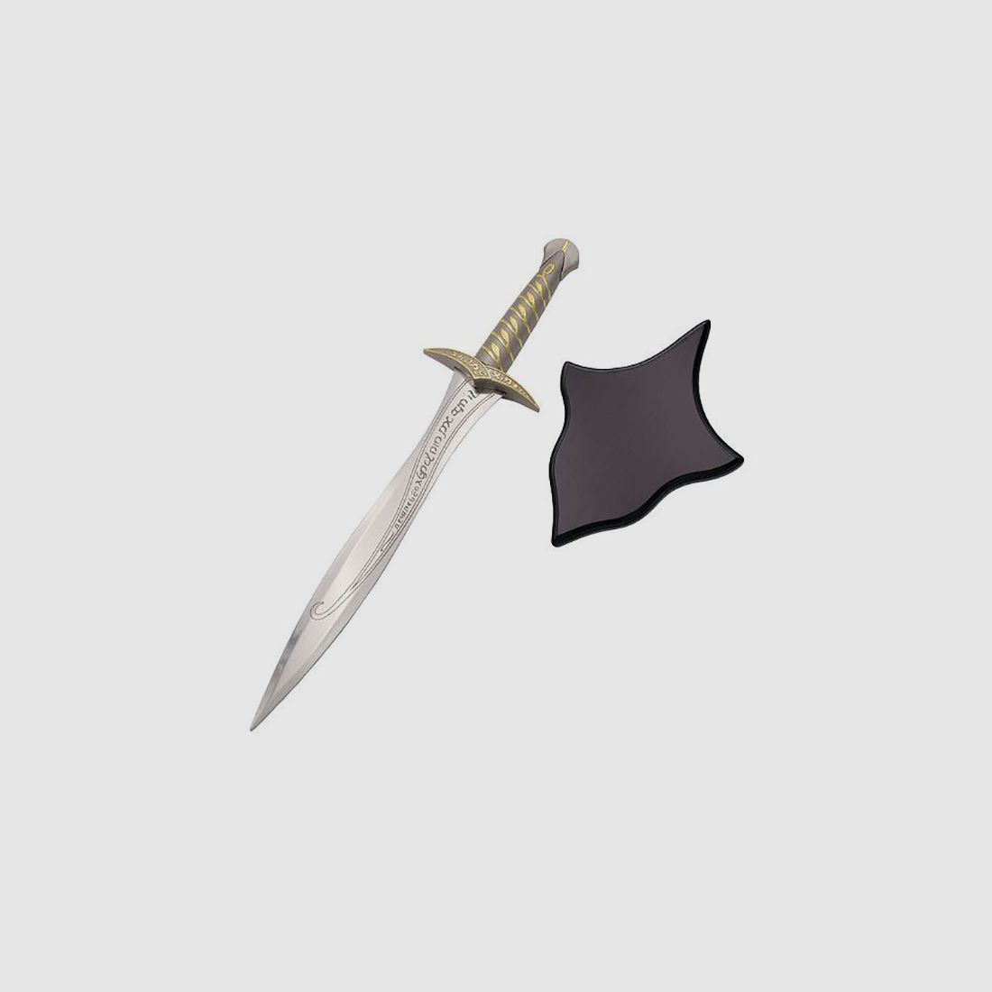 Hobbit Dolch Delux mit Wandschild