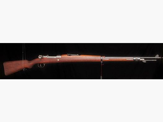 DWM Berlin Mauser 98 1909 Argentino matching numbers, matching number cleaning rod