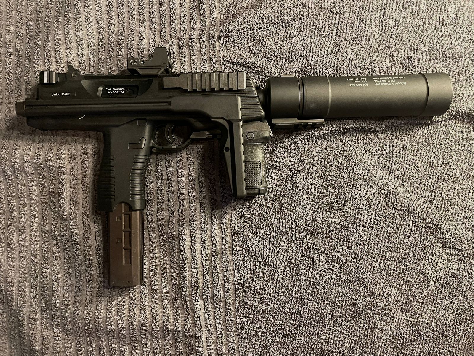 KWA B&T MP9A3 GBB 6mm 1.1 Joule