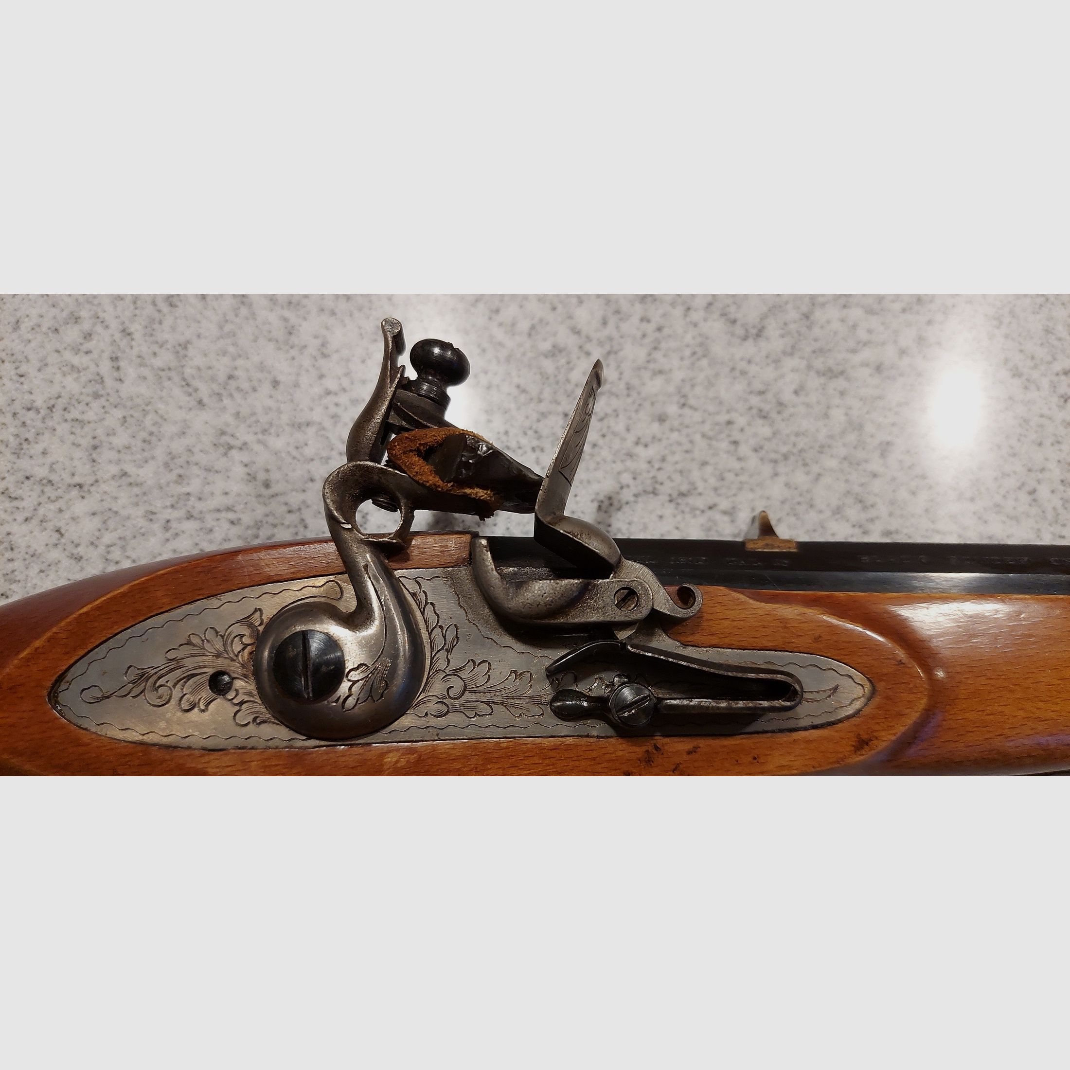 Vorderlader Steinschloss Pistole, Model 1810, Kaliber .45