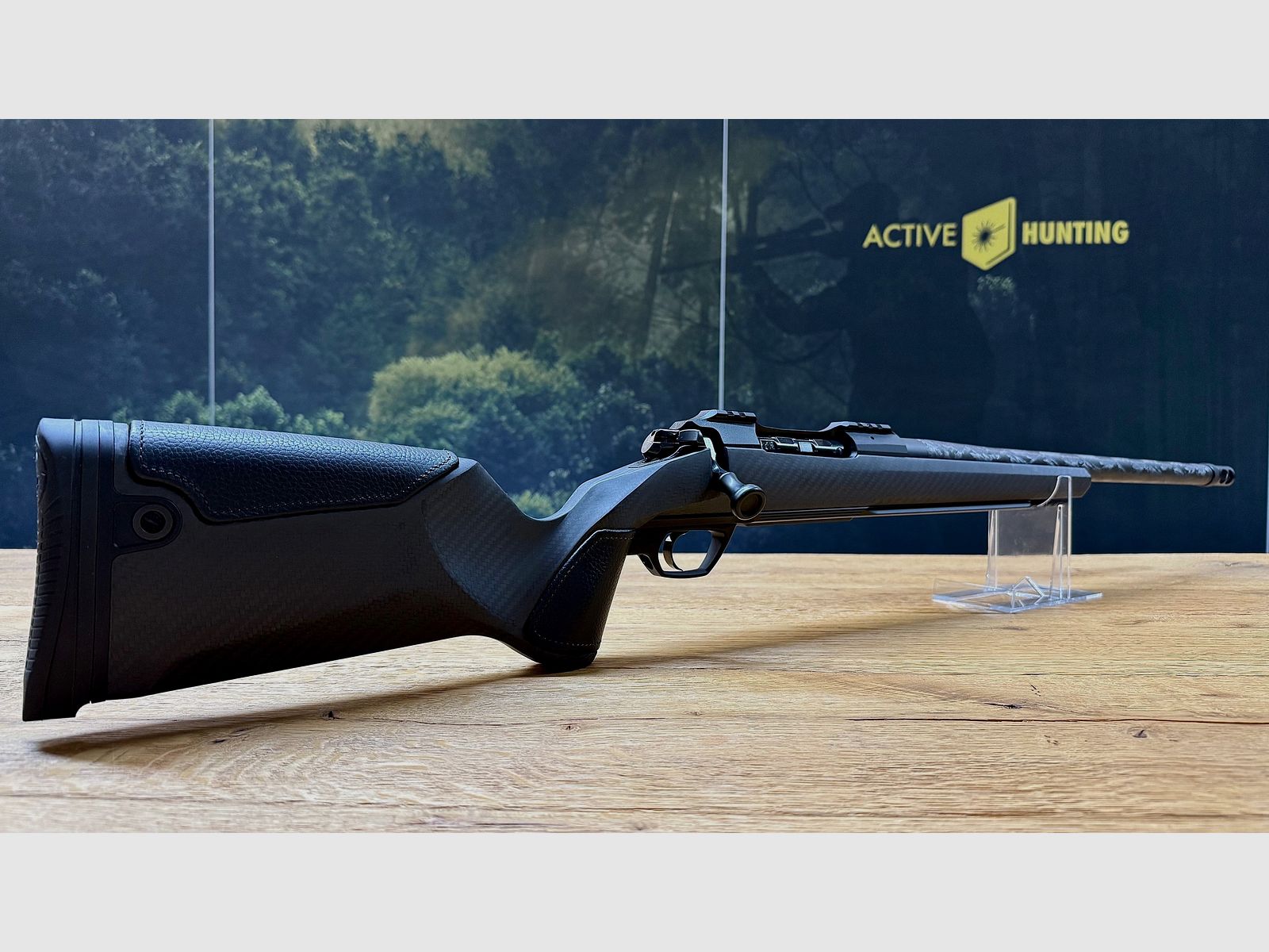 Gunwerks Nexus Czarny / 6,5 PRC / LL 51cm / 5/8x24 / Skóra czarna / Możliwość finansowania!