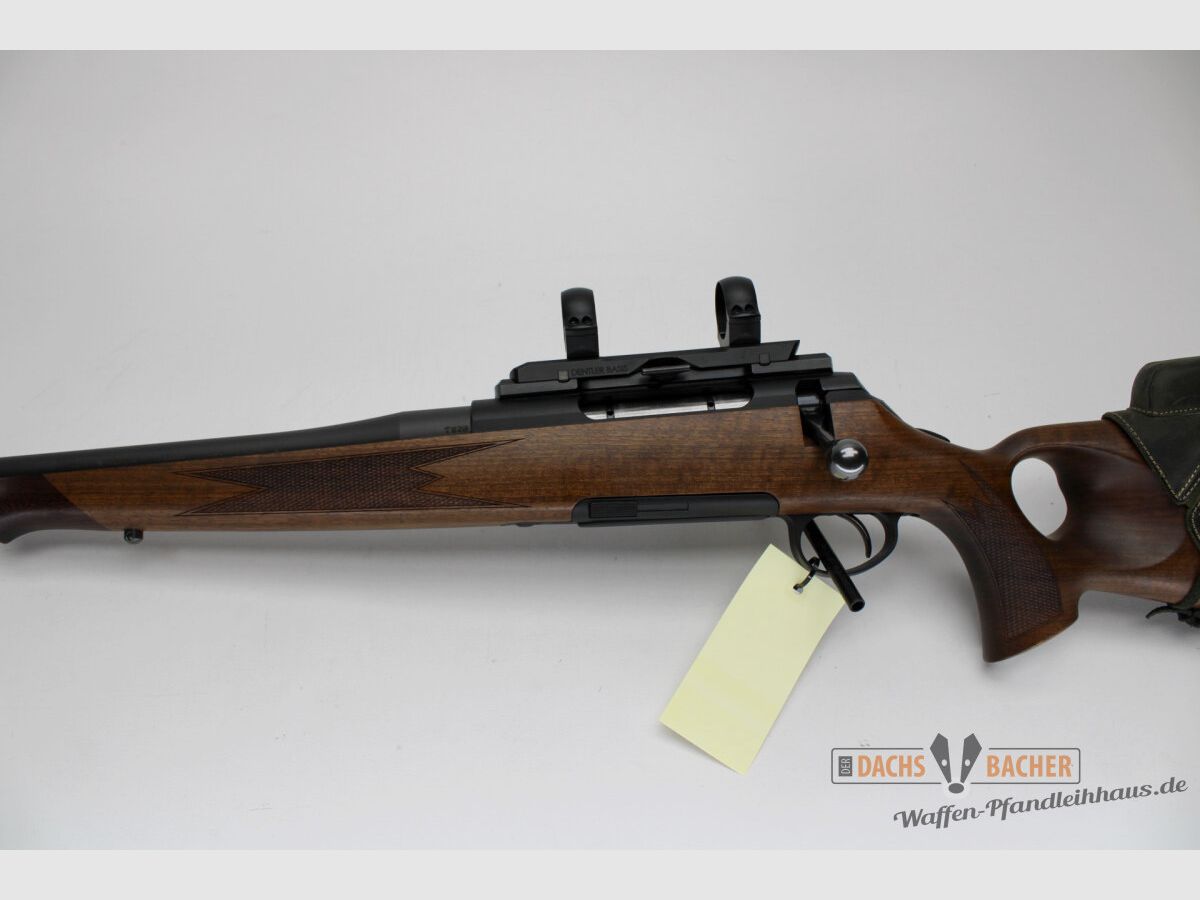 Rep. Büchse Rößler Titan 6 LINKSSYSTEM Kal. .30-06 Sprg. mit Dentler Basis und 30er Ringen