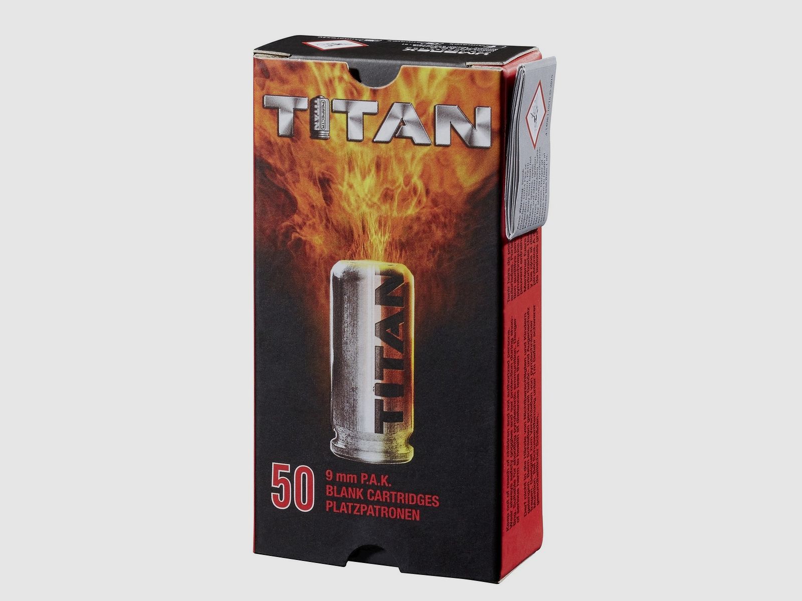 TITAN Platzpatronen Kal. 9mm PAK