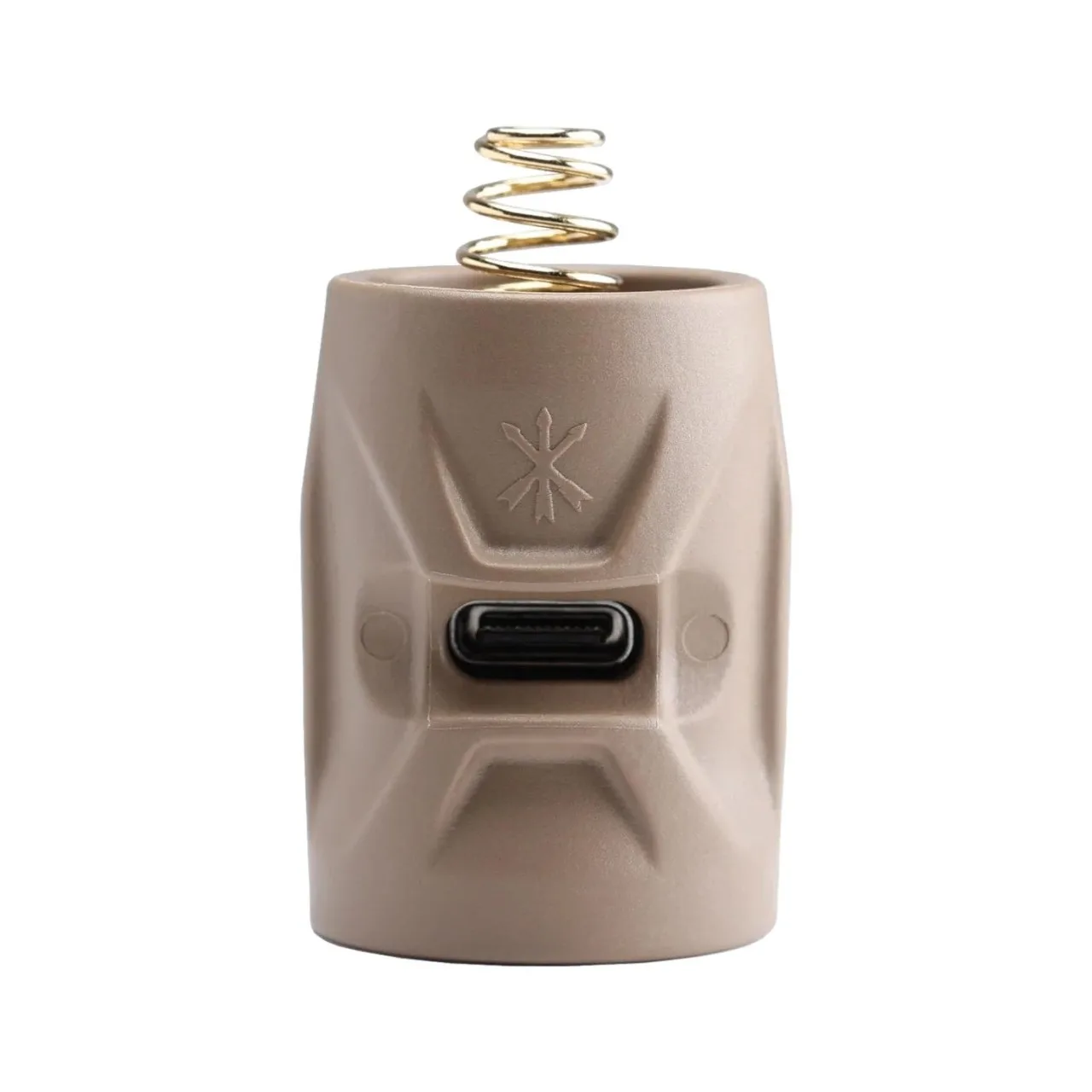 Unity Tactical GASCAP LINK USB-C Tailcap SureFire Scout Thread / Clicky Button FDE, Bild 2 von 3