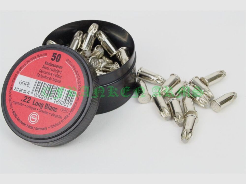 Geco .22lang Knall 50 pezzi