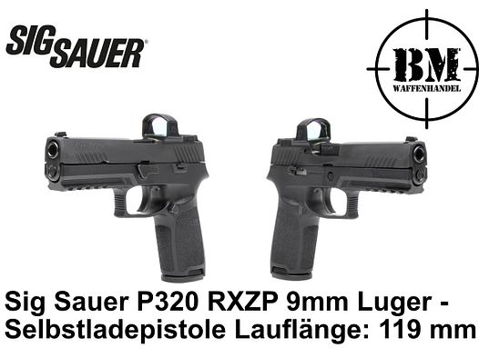 Sig Sauer P320 RXZP 9mm Luger - Selbstladepistole Lauflänge: 119 mm