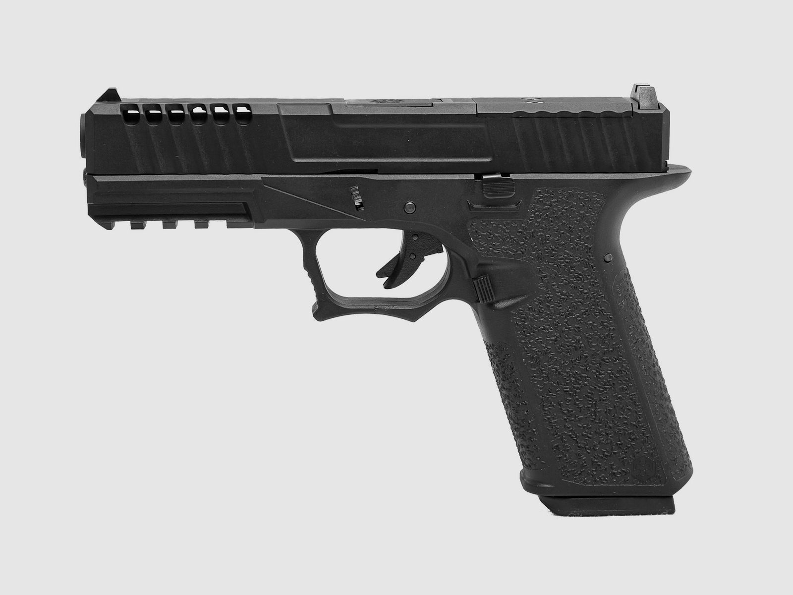 AW Custom VX7 Mod. 1 Precut Schwarz 6mm - Airsoft Gas BlowBack