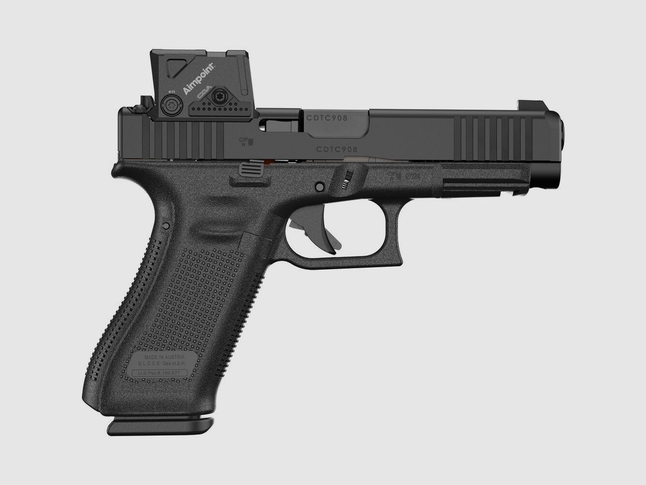Pistola Glock 47 MOS/FS A-Cut Combo 9 mm Luger
