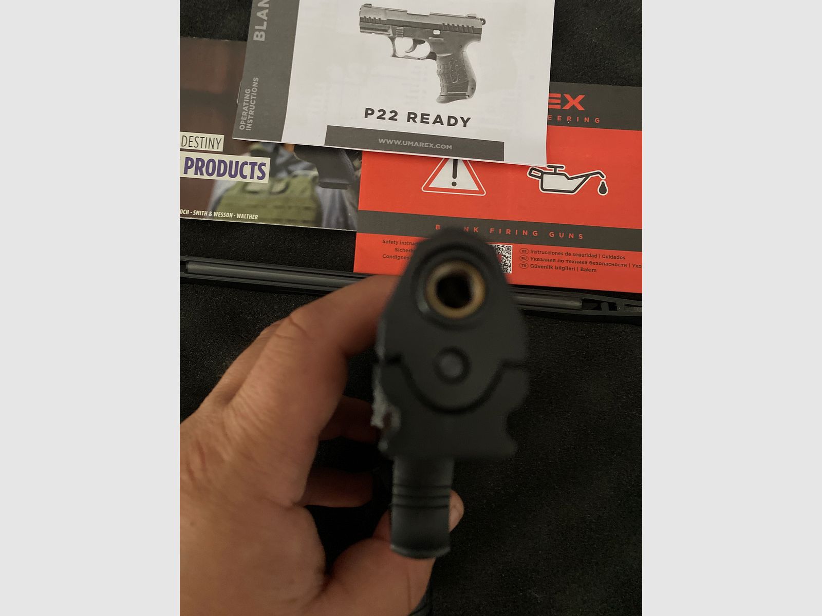 Walther P22 Ready 9mm P.A.K. mit Koffer Neu