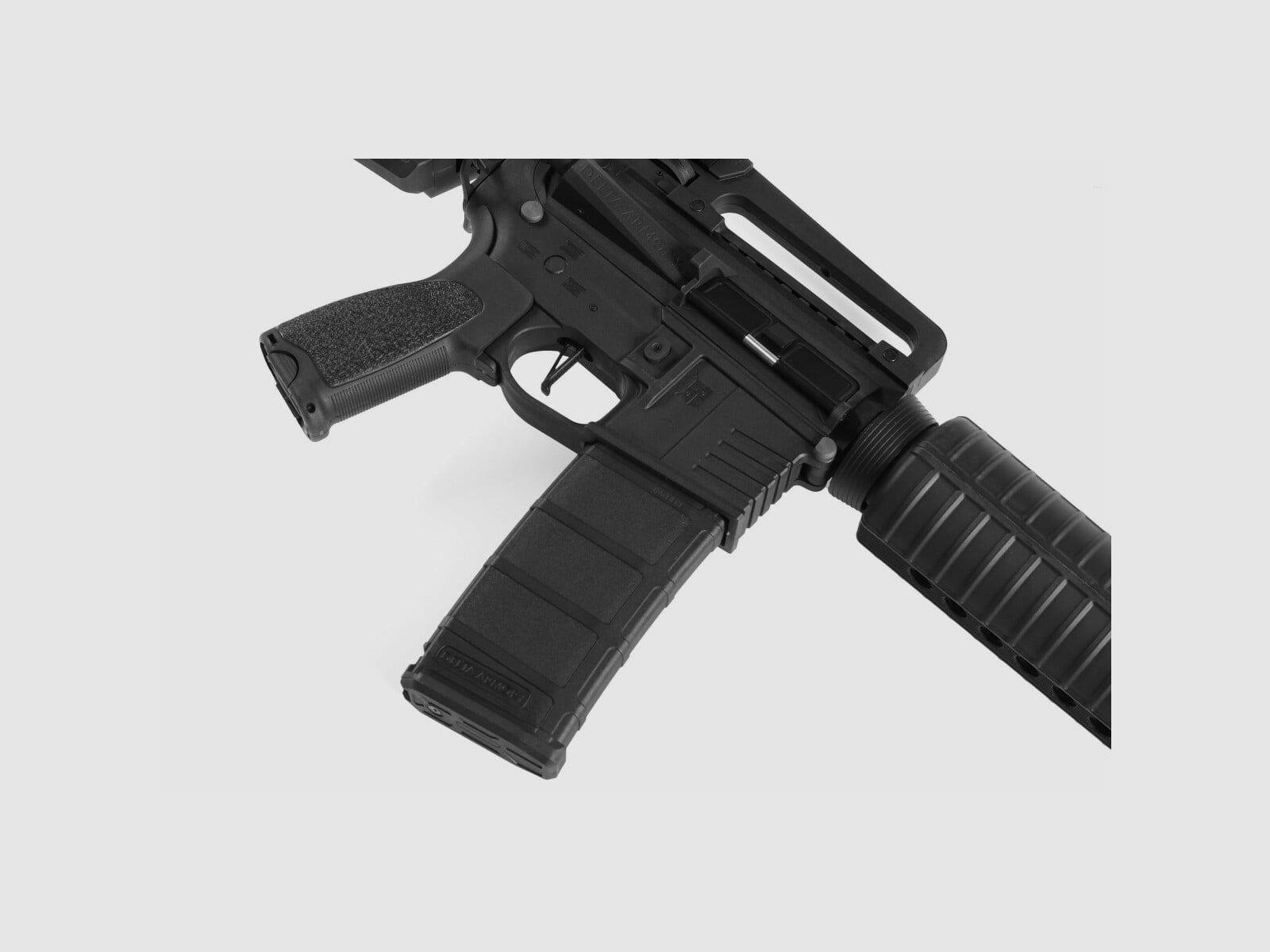 AR15 Classic CHARLIE Noir S-AEG Fusil Softair Libre à partir de 18 Ans | Delta Armory, image 4 sur 4