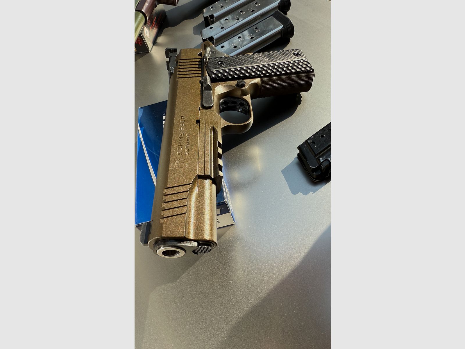Hugo Schmeisser 1911 9mm Thunder Bronze